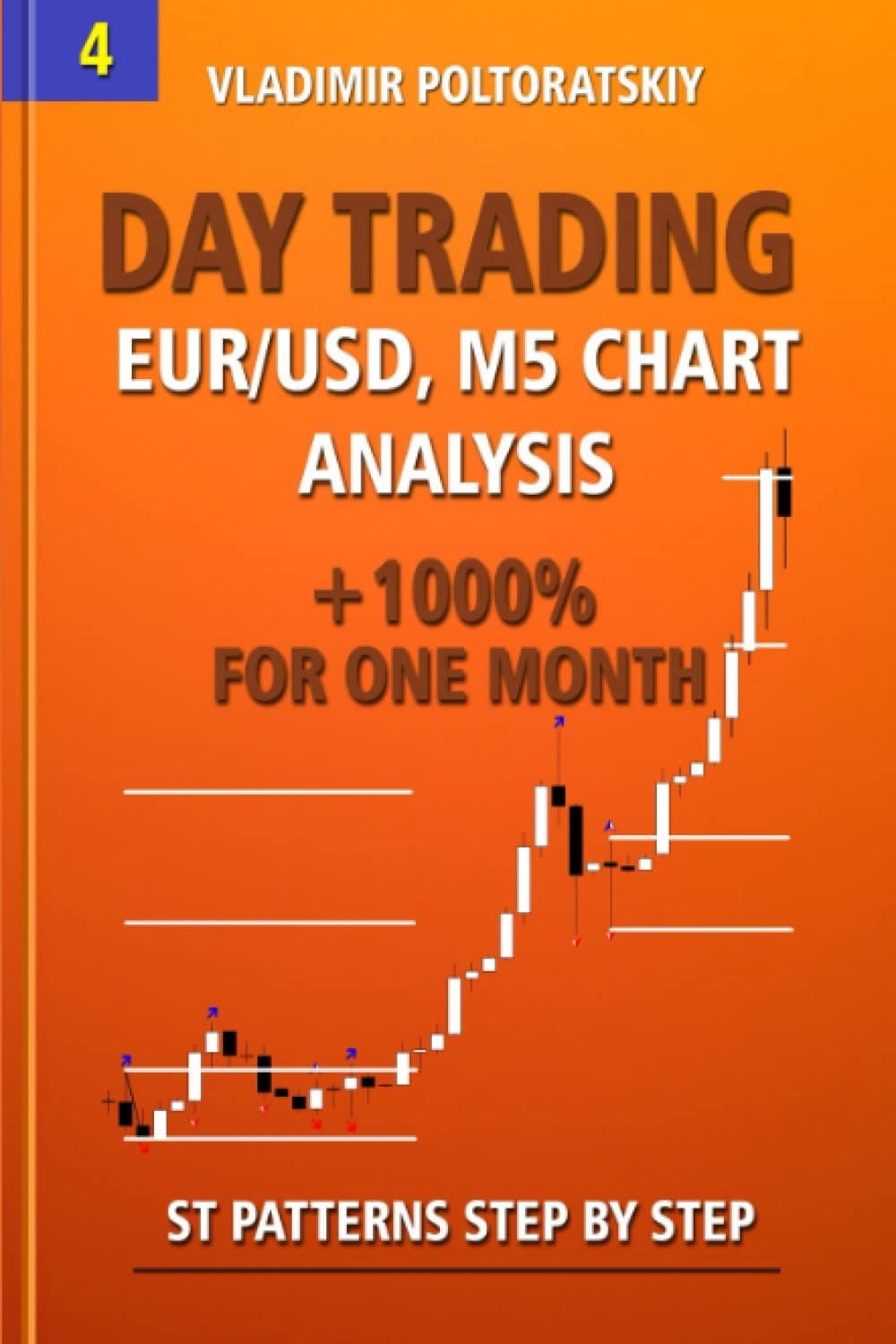 Day Trading EUR/USD, M5 Chart Analysis +1000% for One Month ST Patterns Step by Step (Forex Trading Strategies, Futures, CFD, Bitcoin, Stocks, Commodities) Paperback – August 23, 2018