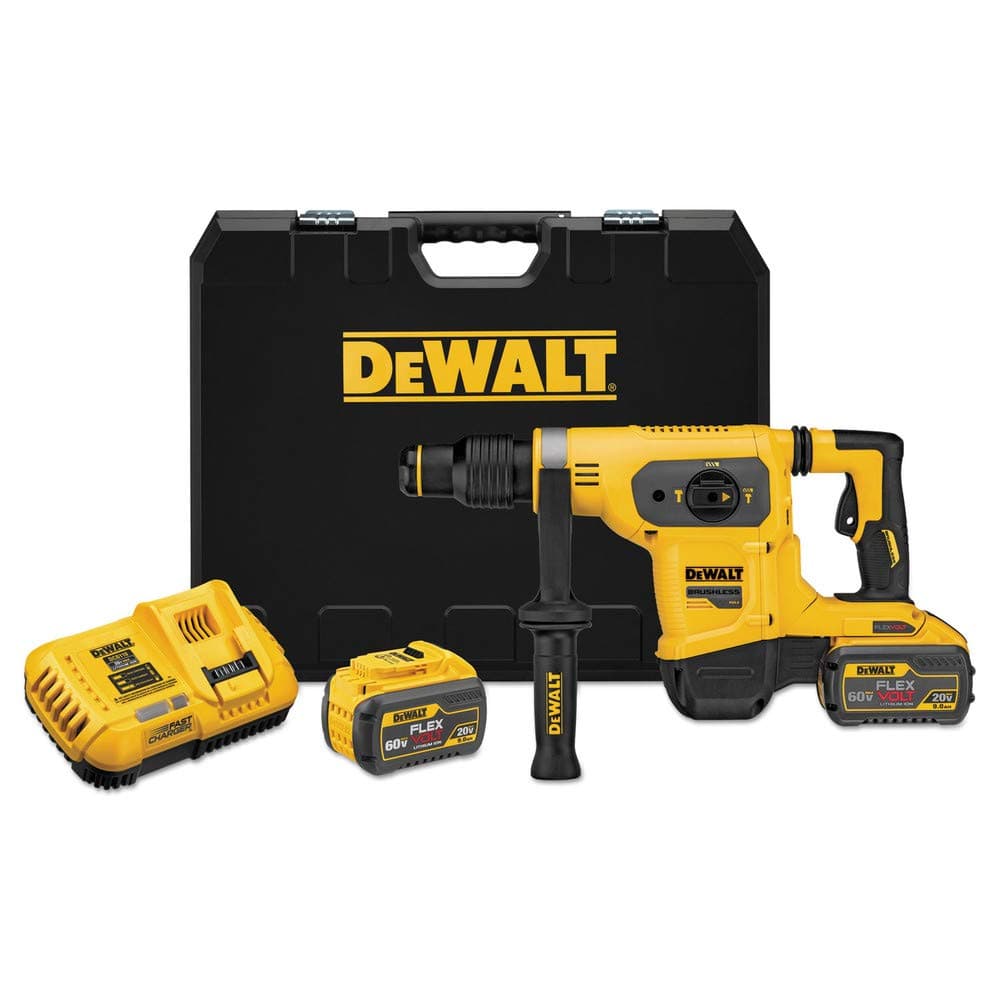 60V MAX Cordless Hammer Drill Kit, 1-9/16 in., (2) FLEXVOLT Batteries & Charger Included (DCH481X2)