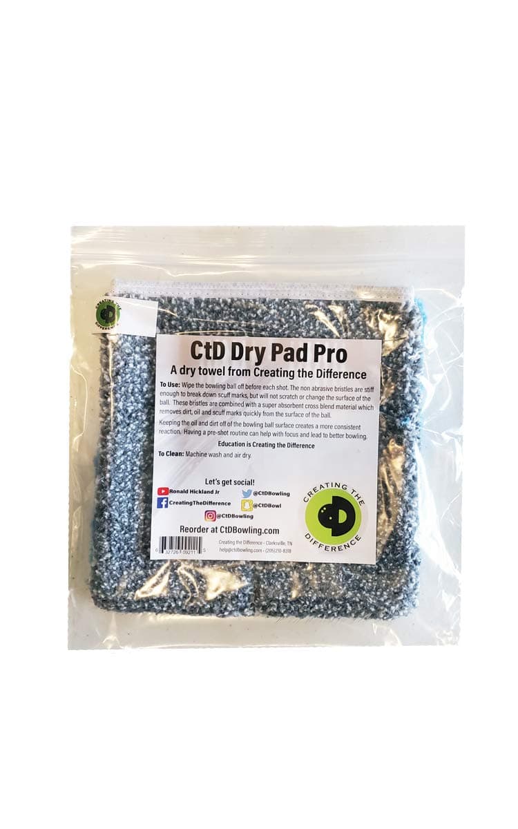 Creating the Difference Dry Pad Pro | Bowling Towel