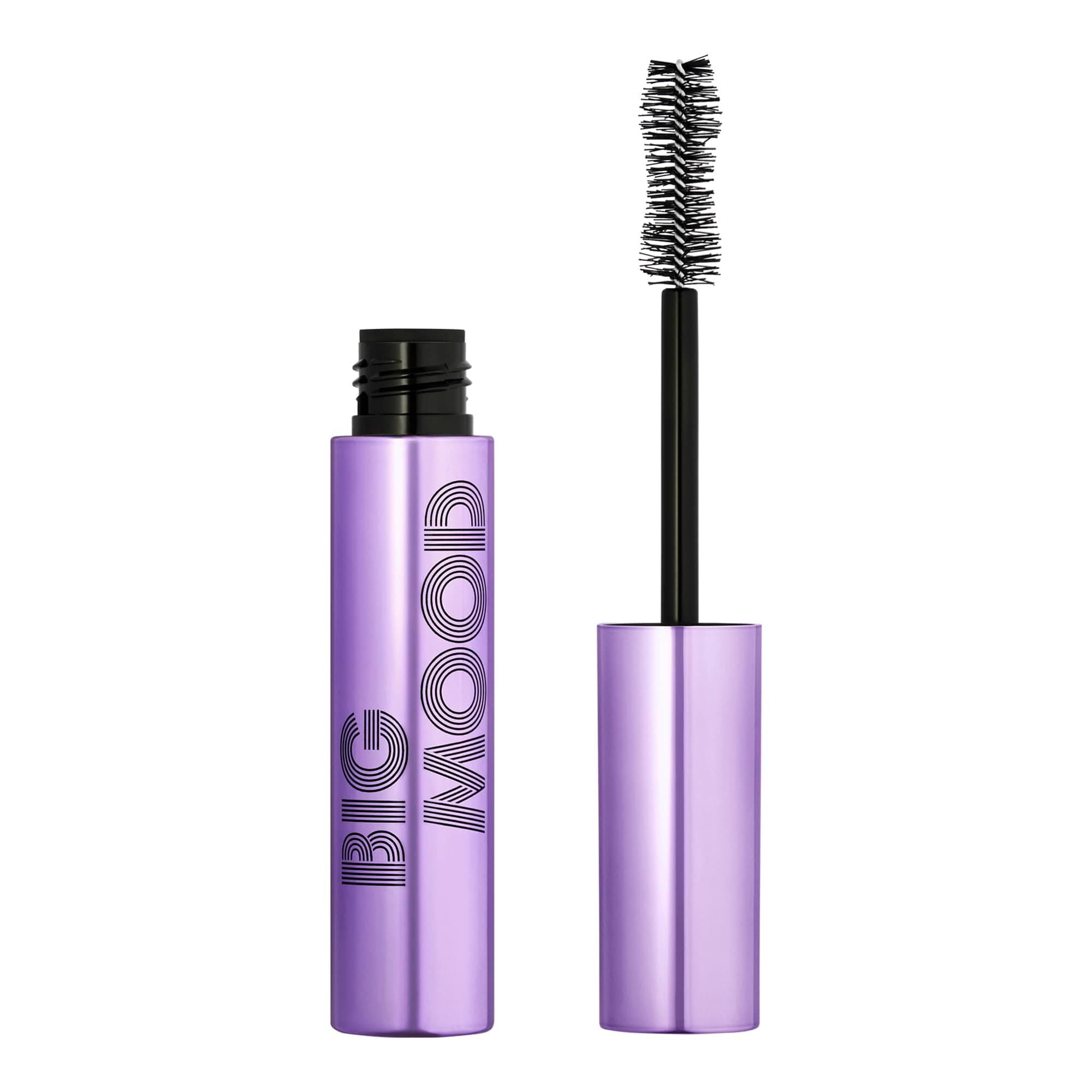 e.l.f. Cosmetics Big Mood Mega Volume & Lifting Mascara, Bold Volume & Instant Lift, Creates Long-Lasting Voluminous Lashes, Black, 1.1 Oz (10mL)