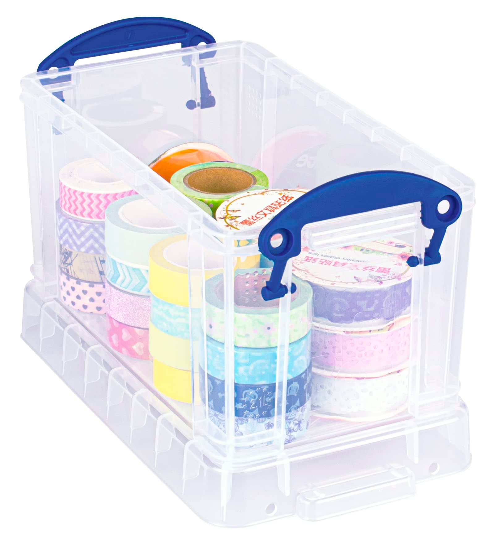 Really Useful Box Plastic Storage 2.1 Litre Clear