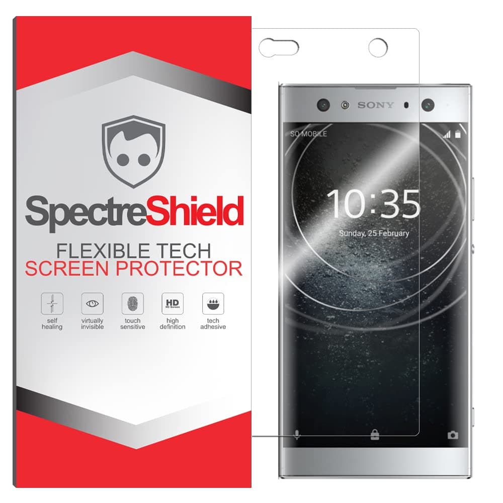 Spectre Shield Screen Protector for Sony Xperia XA2 Ultra Screen Protector Case Friendly Accessories Flexible Full Coverage Clear TPU Film