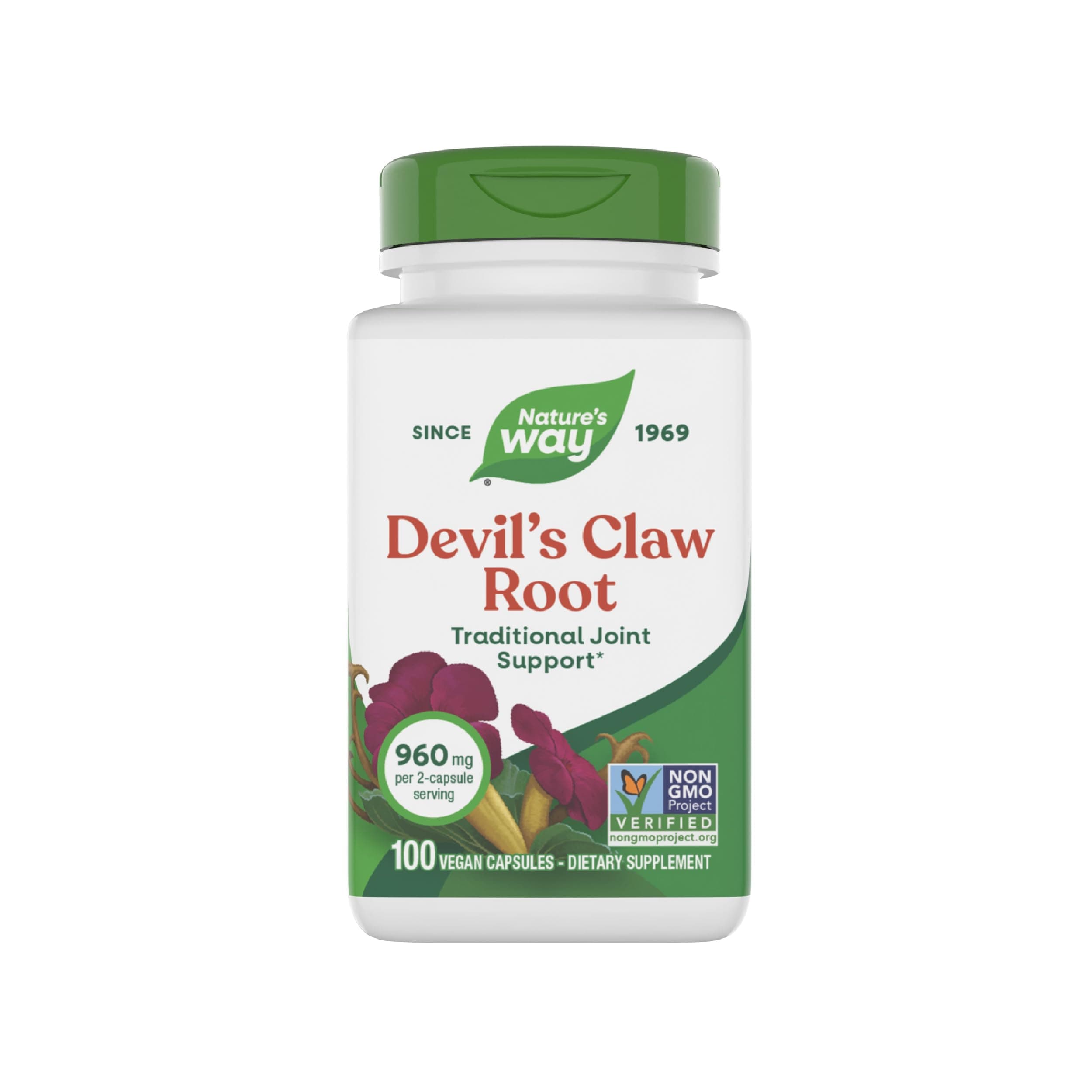 Nature's Way - The Second Root of Devil Claws 480 mg 100 Vegetarian Capsules