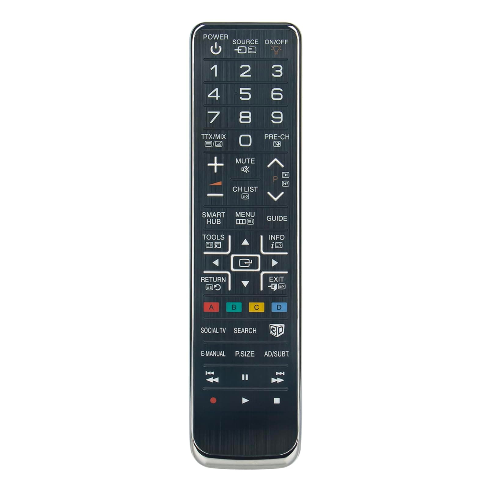 ALLIMITYAA59 00543A Replacement Remote Control Suitable for Samsung SMART HDLED TV UE48D8000 UE60D8000 UE60D8090 UE55D8000 UE40D7000 UE46D7000 UE55D7000 UE60D8080 UE466D700 0LQXZT UE55D7000LSXZF