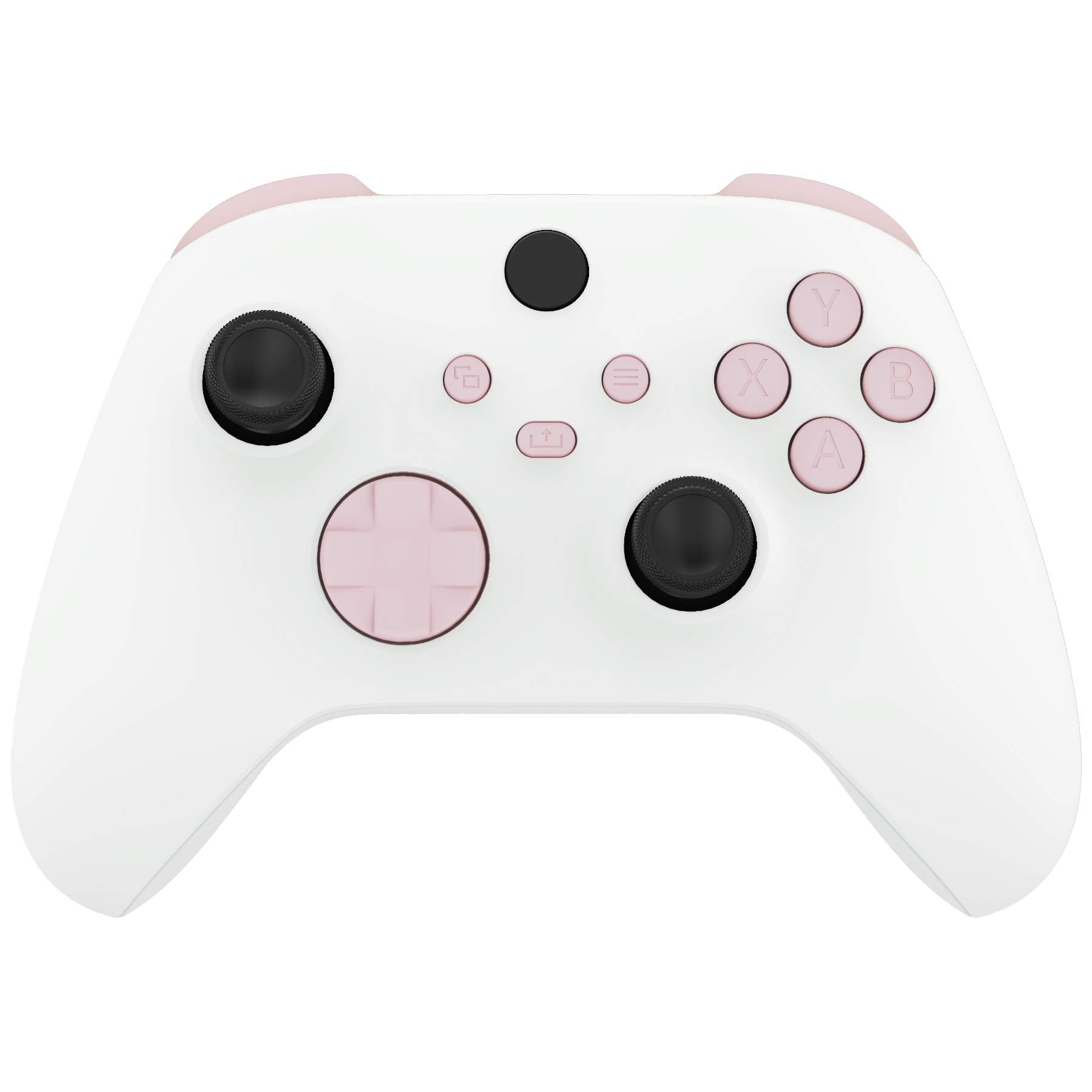 Replacement Buttons for Xbox Series X & S Controller, Cherry Blossoms Pink Custom Repair Kit Bumpers Trigers Dpad ABXY Start Back Sync Share Keys Parts for Xbox Core Wireless Controller