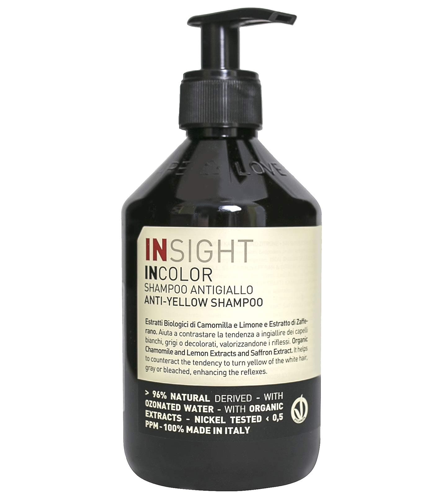 INSIGHT Anti Yellow Shampoo, 400ml