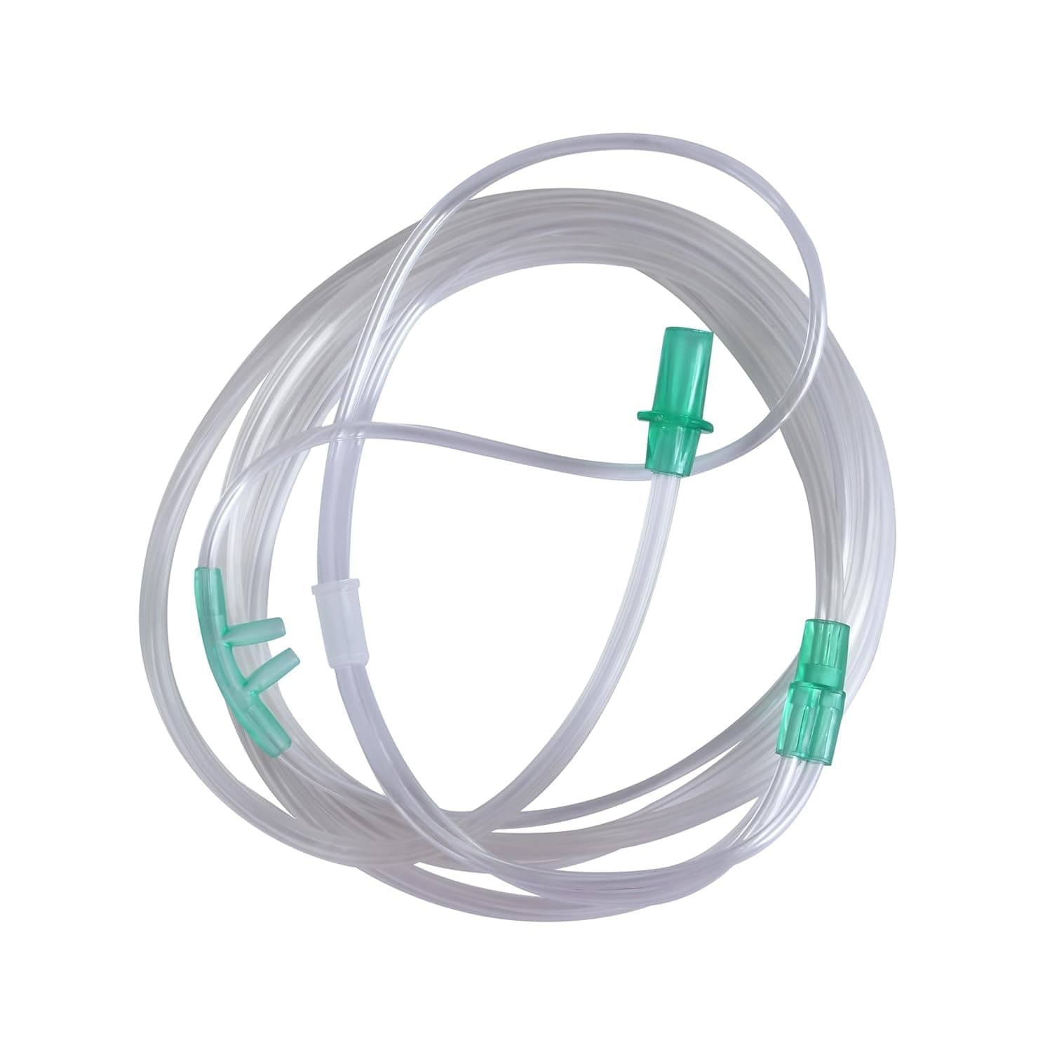 Control D Nasal Cannula Pipe for Oxygen with Soft Touch, Universal Connector Oxygen Supply Hose for Concentrators & Nebulizers (Pack of 1)