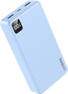Portable Charger Power Bank 56800mAh Battery Pack-22.5W Fast Charging with USB C & LED Display, 3 Outputs High Capacity Portable Power Bank for iPhone 16/15/14/13 Series, Samsung, iPad etc