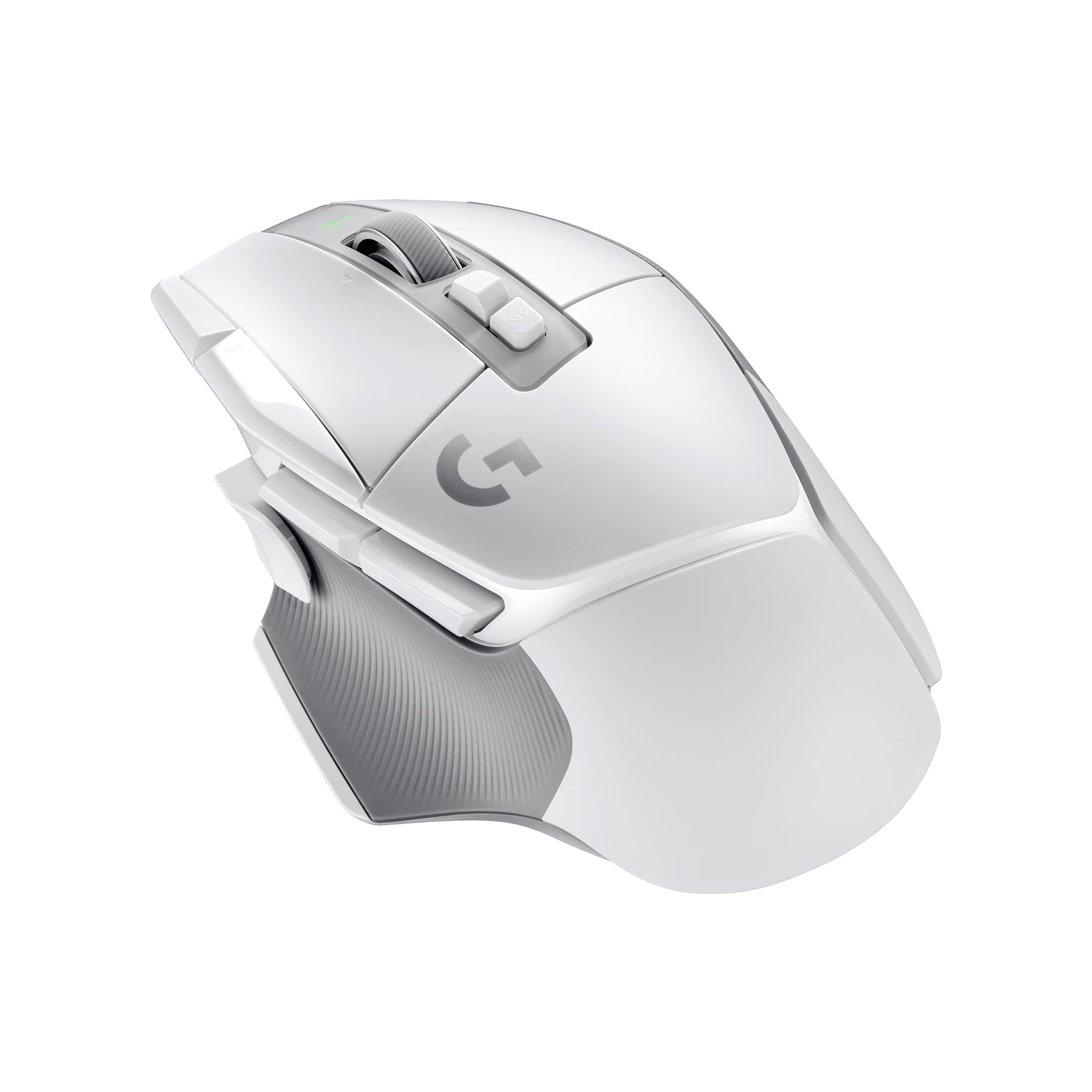 Logitech G G502 X LIGHTSPEED Wireless Gaming Mouse - Optical mouse with LIGHTFORCE hybrid optical-mechanical switches, HERO 25K gaming sensor, compatible with PC - macOS/Windows - White