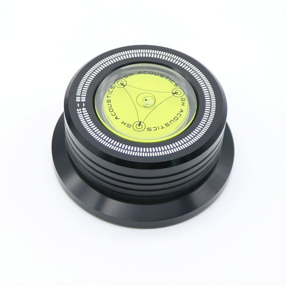 3 in 1 Vinyl Record Clamp Audio LP Disc Stabilizer Turntable HIFI Black