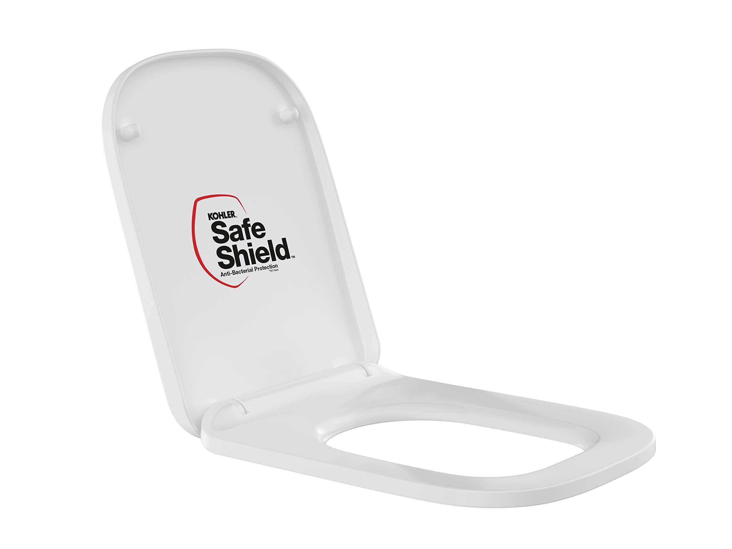 Span (Square) Quiet Close Toilet Seat (White)