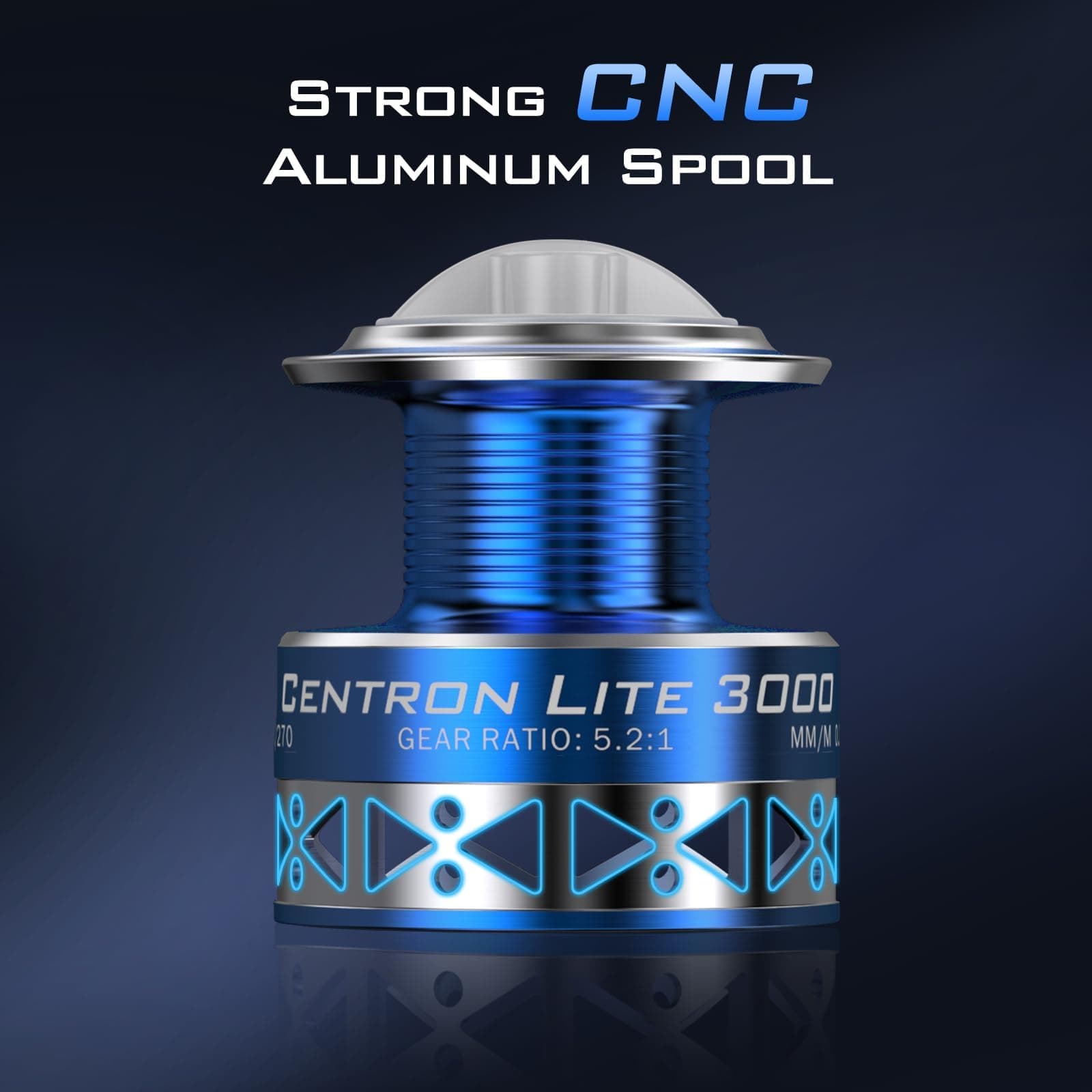 KastKing Summer/Centron Spinning Reel, 9+1 BB - Lightweight, Maximum Drag Strength 17.6 lbs (8 kg), Left/Right Interchangeable Handle