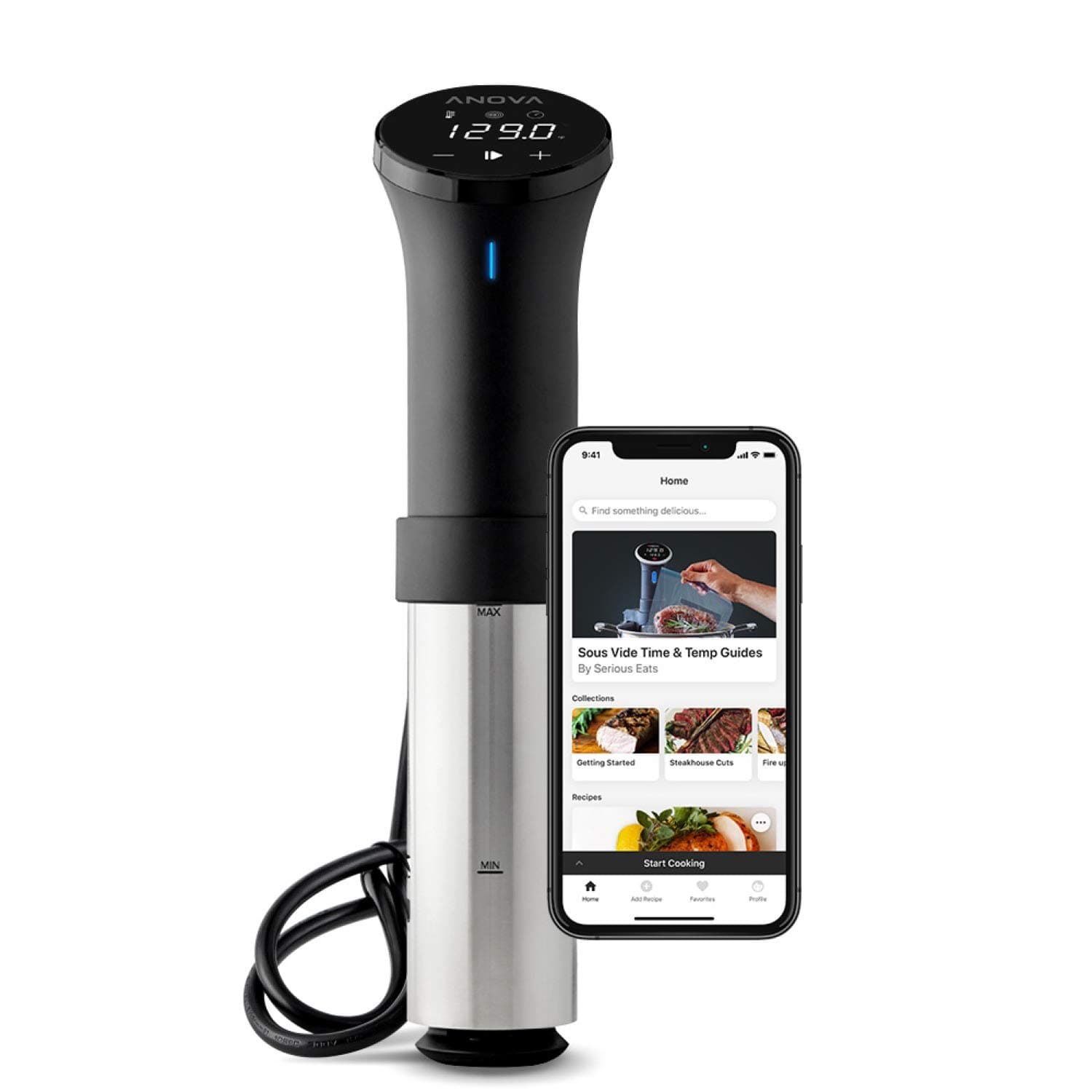 Culinary Sous Vide Precision Cooker 2.0 (WiFi), 1000 Watts