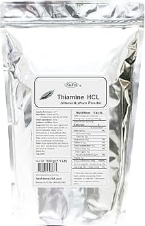Thiamine HCL Vitamin B1 Pure Powder Energy (500 Grams (1.1 lb))