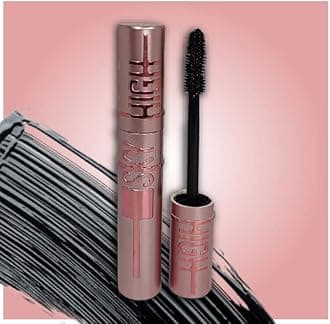 Kiss Beauty Sky High Ultra Volume Volumizing Mascara For Bold And Dramatic Lashes - Long-lasting, Waterproof, And Smudge-proof Formula For Stunning Eye Makeup Looks