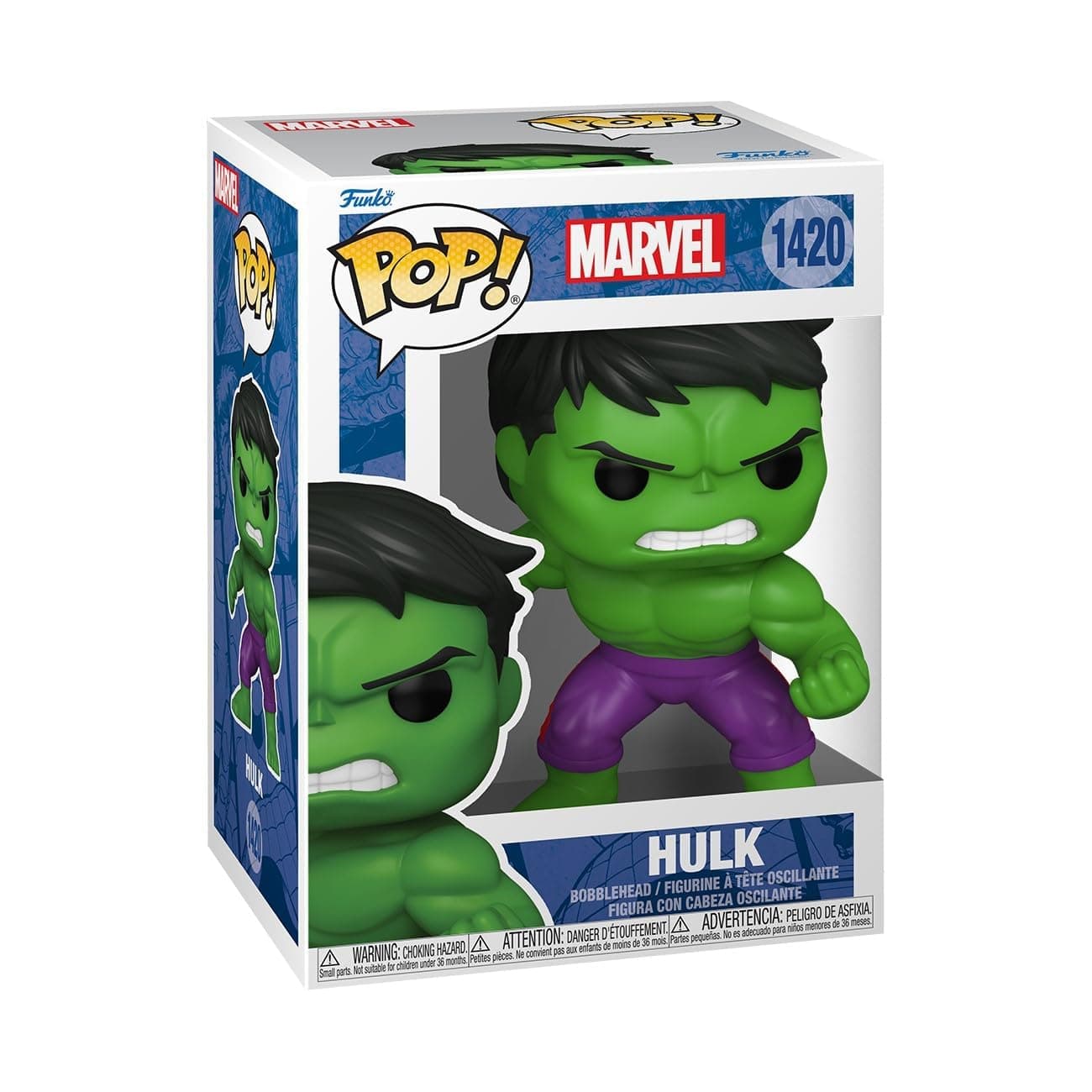 Pop! Marvel: Marvel NC - Hulk - Marvel Comics - Collectable Vinyl Figure - Gift Idea - Official Merchandise - Toys for Kids & Adults - Comic Books Fans - Model Figure for Collectors and Display