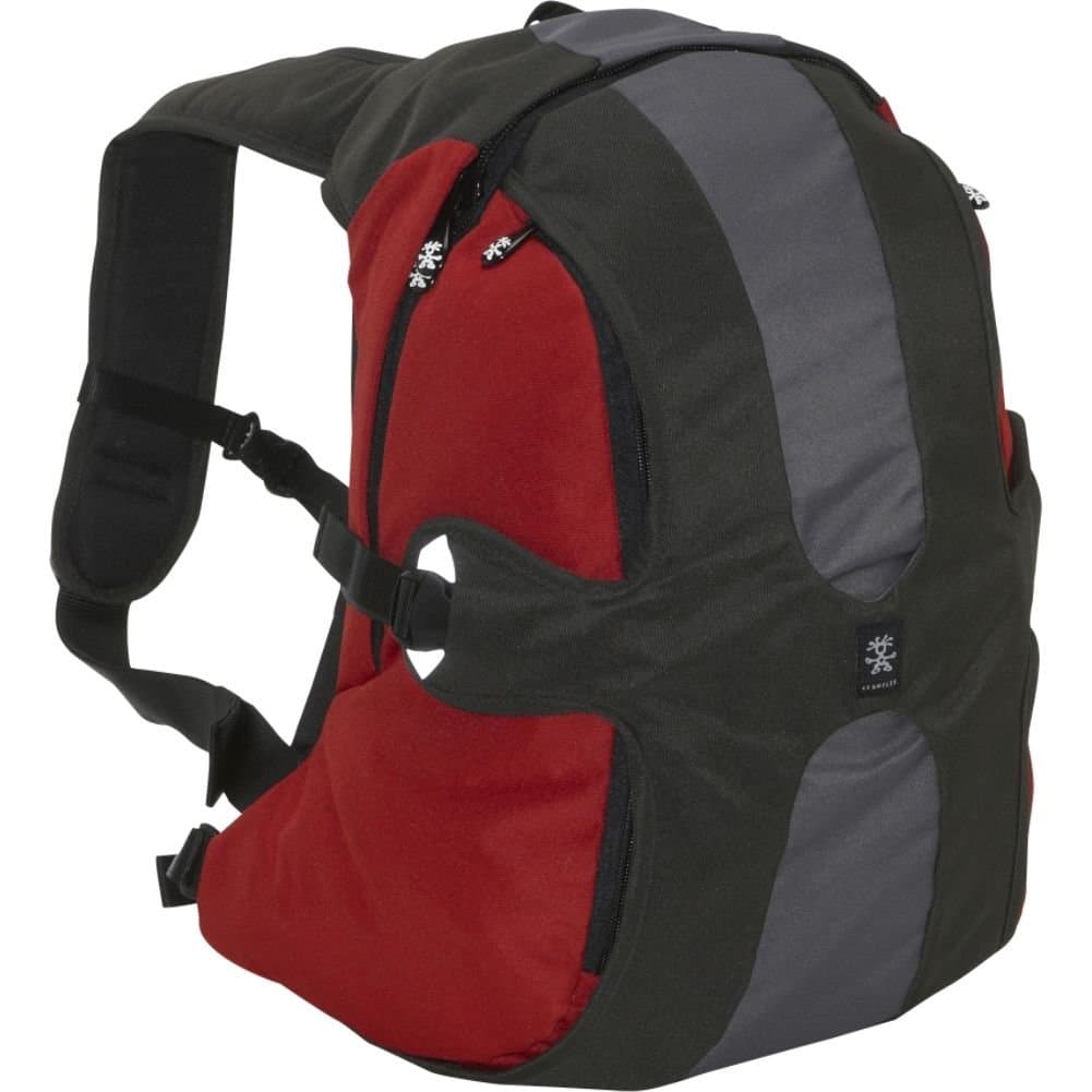 Crumpler The King Single Computer Backpack for Laptop (Gunmetal/Grey/Rust Red)