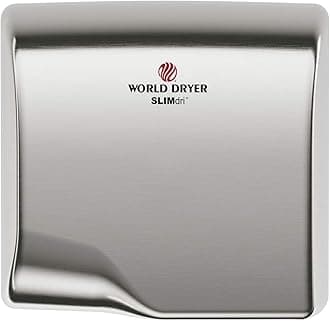 World Dryer L-973A Slimdri, Stainless Steel Brushed, Surface-Mounted Ada Compliant Hand Dryer