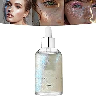 Orphic Body Shimmer, Opphic Body Glitter Oil, 30 ml Orphic Shimmer Dry Oil, Glowing Body Shimmer Dry Oil, Body Shimmer Lotion, Glitter Body Oil, Colour Changing Glitter Oil Under Light (Ethereal)