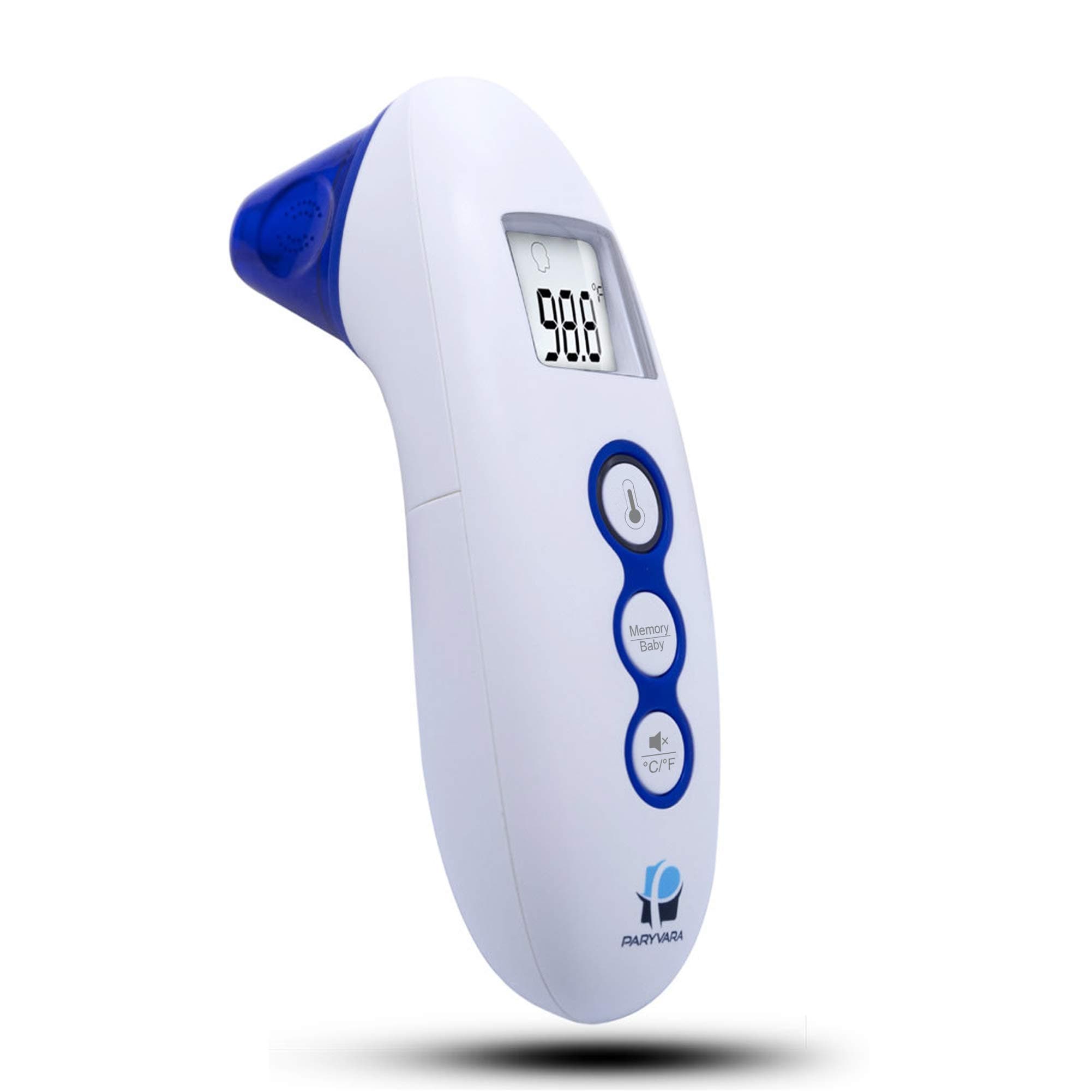 Digital Forehead and Ear Thermometer Medical