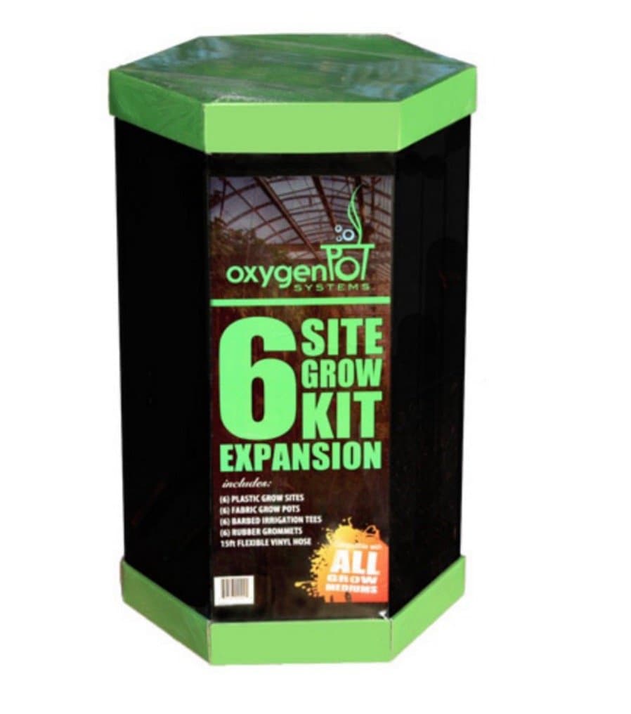 Oxygen Pot Systems 6 Site Expansion Kit For Hydroponic Grow Systems NIB
