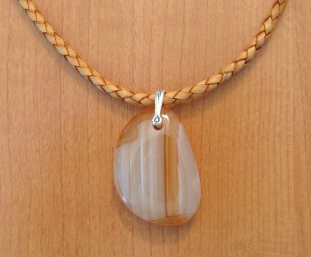 Red Sardonyx Pendant Necklace