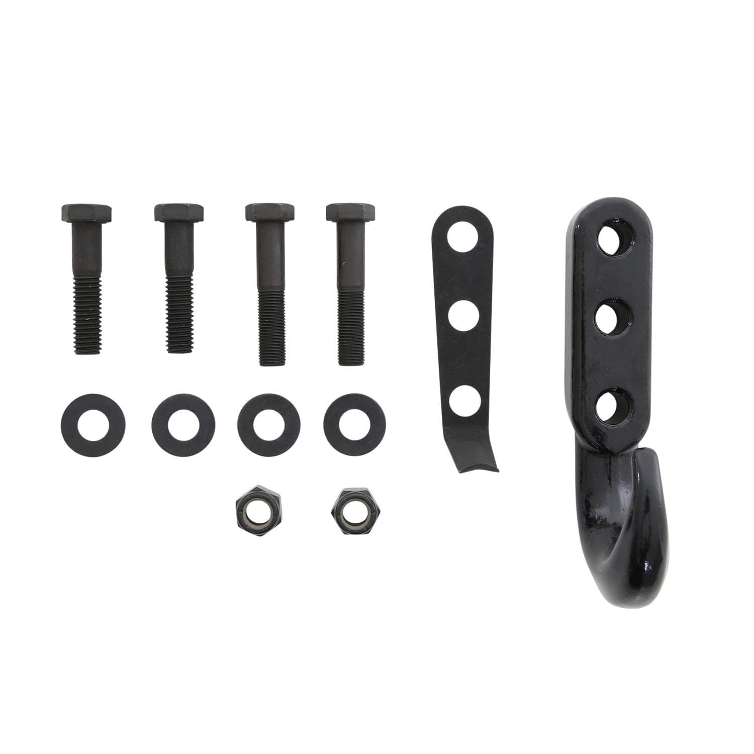Smittybilt 7605 Black Tow Hook Kit