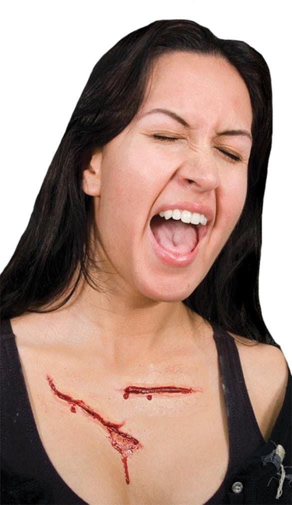 CINEMA SECRETS Gouges Scar Set #2 Kit