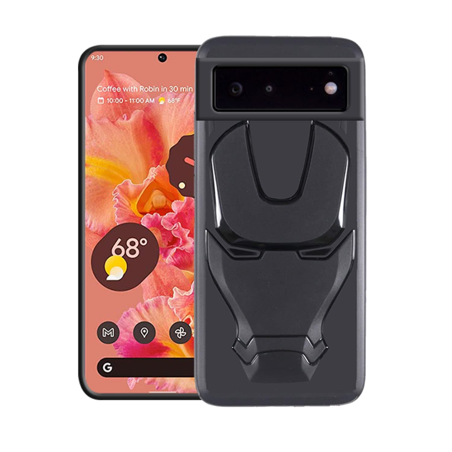 VIDO 3D Iron Man Avengers Back Case Cover for Google Pixel 6