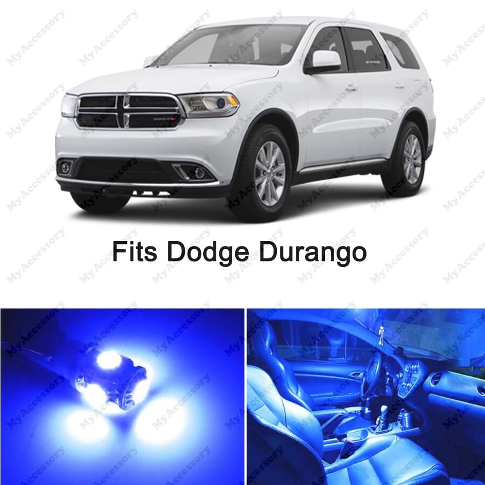 16 x Premium Blue LED Lights Interior Package Upgrade for Dodge Durango 2011-2016
