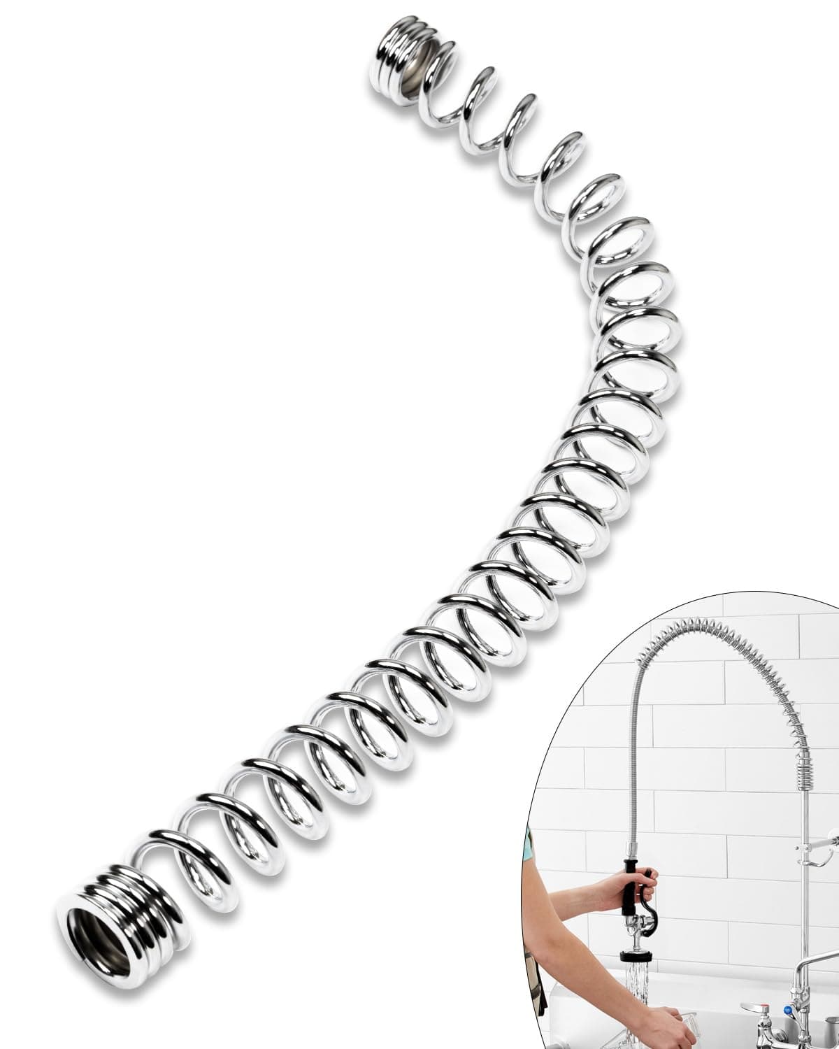 000888-45 Pre Rinse Spring Replacement Fit for T&S Brass Pre Overhead Rinse.