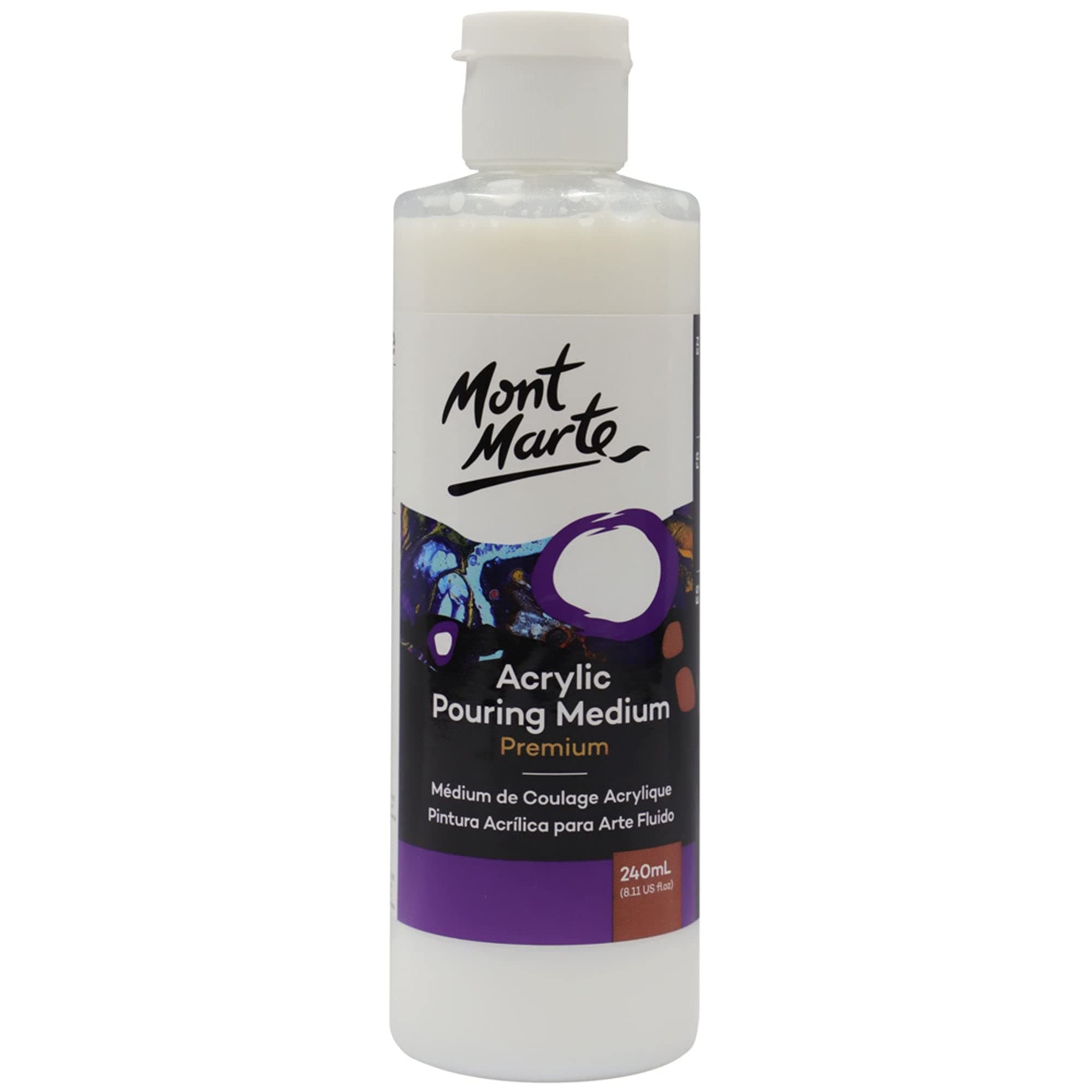Acrylic Pouring Medium 240 ml White