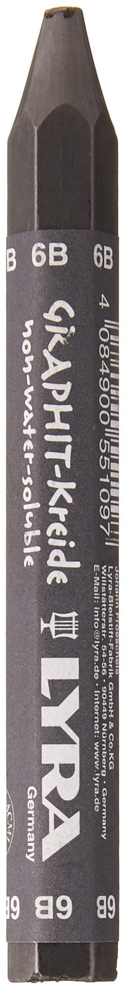Graphite Pastel Non Water Soluble 6B