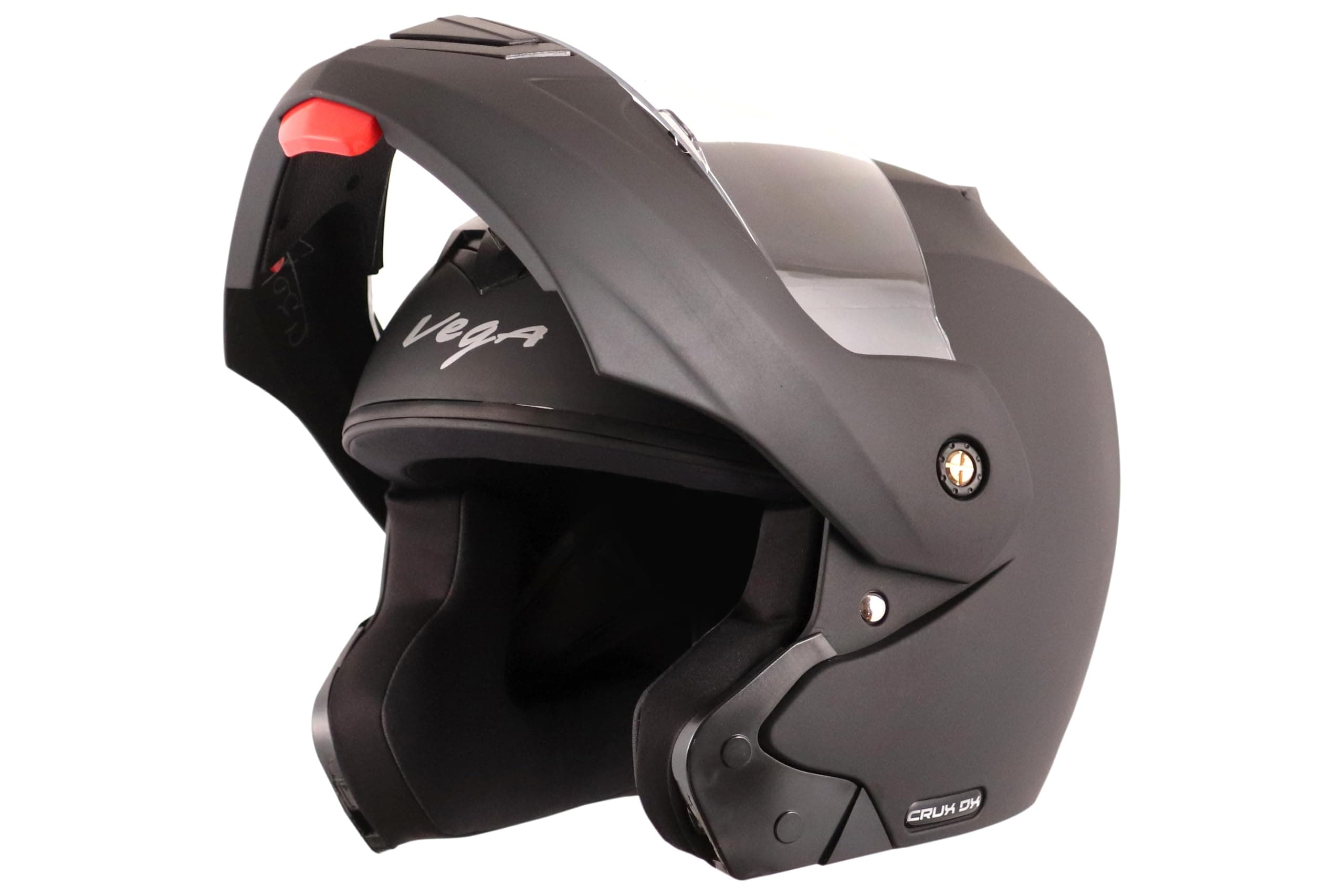 Crux Dx Dull Black Helmet-L