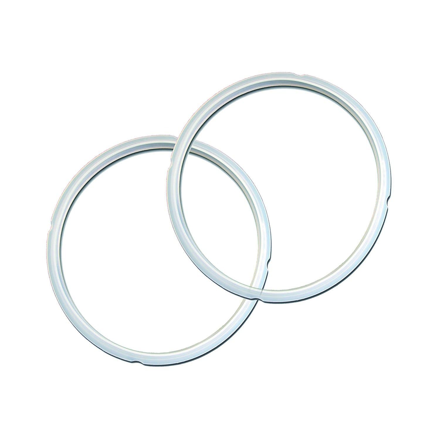 Sealing Rings 2-Pack Clear 5 & 6 Quart"Min 1 year manufacturer warranty"