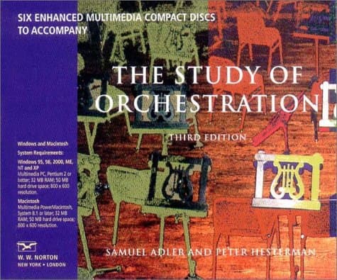 Six Enhanced Multimedia Compact Discs to Accompany The Study of Orchestration, Third Edition CD-ROM – August 21, 2002