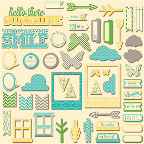 Hampton Art Chilled Cucumber Soup Die-Cuts 50/Pkg-Pea Pod Parts