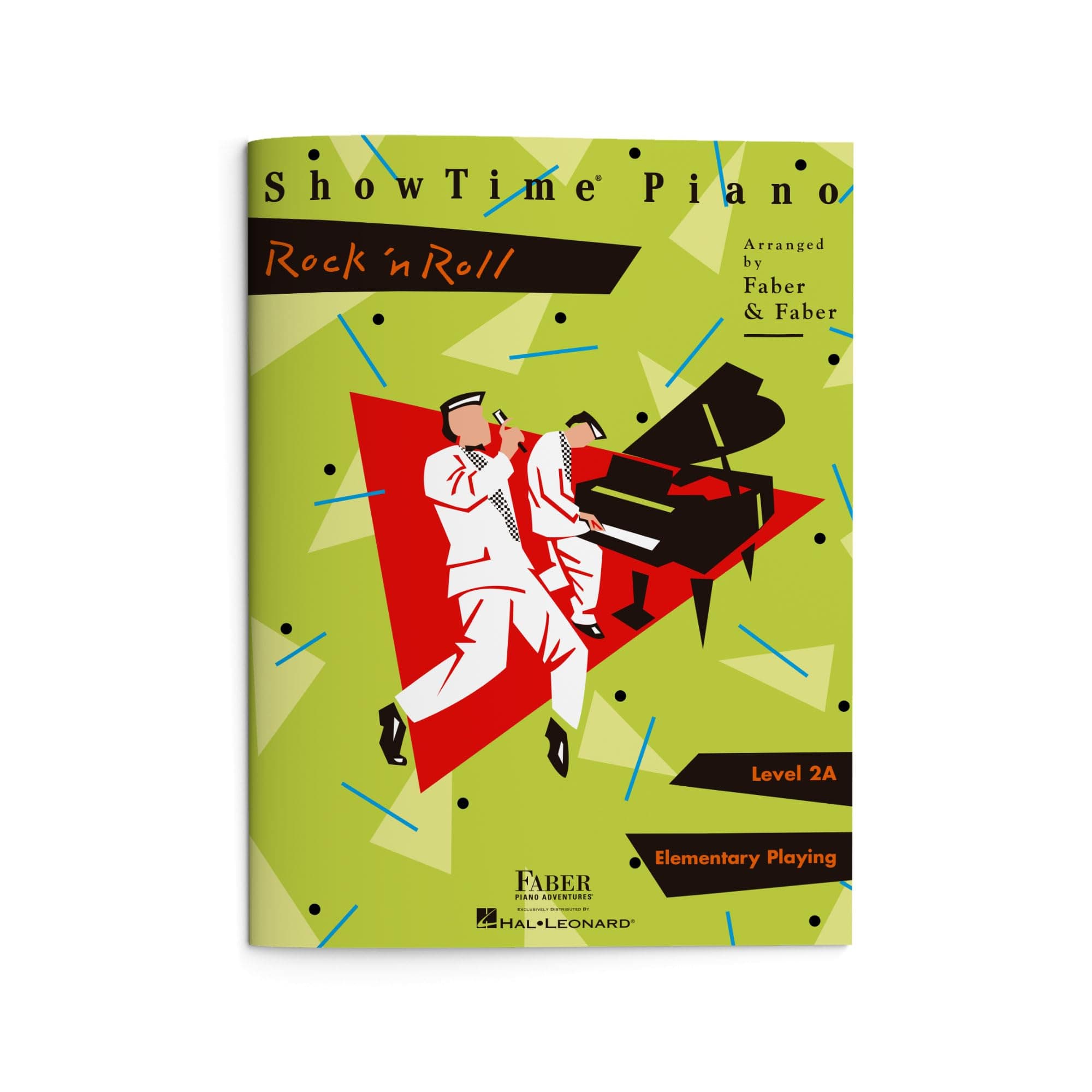 ShowTime Piano: Rock ’n Roll – Level 2A | Beginner Rock Sheet Music for Kids and Students |Easy Arrangements of Classic Hits like Twist and Shout |Faber Piano Method Book for Practice and Performance