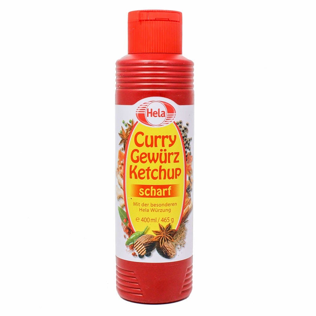 Hela Curry Gewürz Ketchup Scharf 400 ml