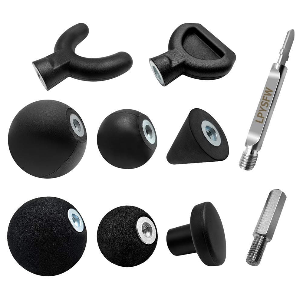 Massage Gun -Jigsaw Massage Tool Adaptor - Percussion Massage Tip & Bit for Jigsaw, Personal Massage Tool