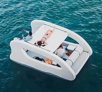 Hot Inflatable Electric Boat Inflatable House Boat for Ocean Lake Water Play