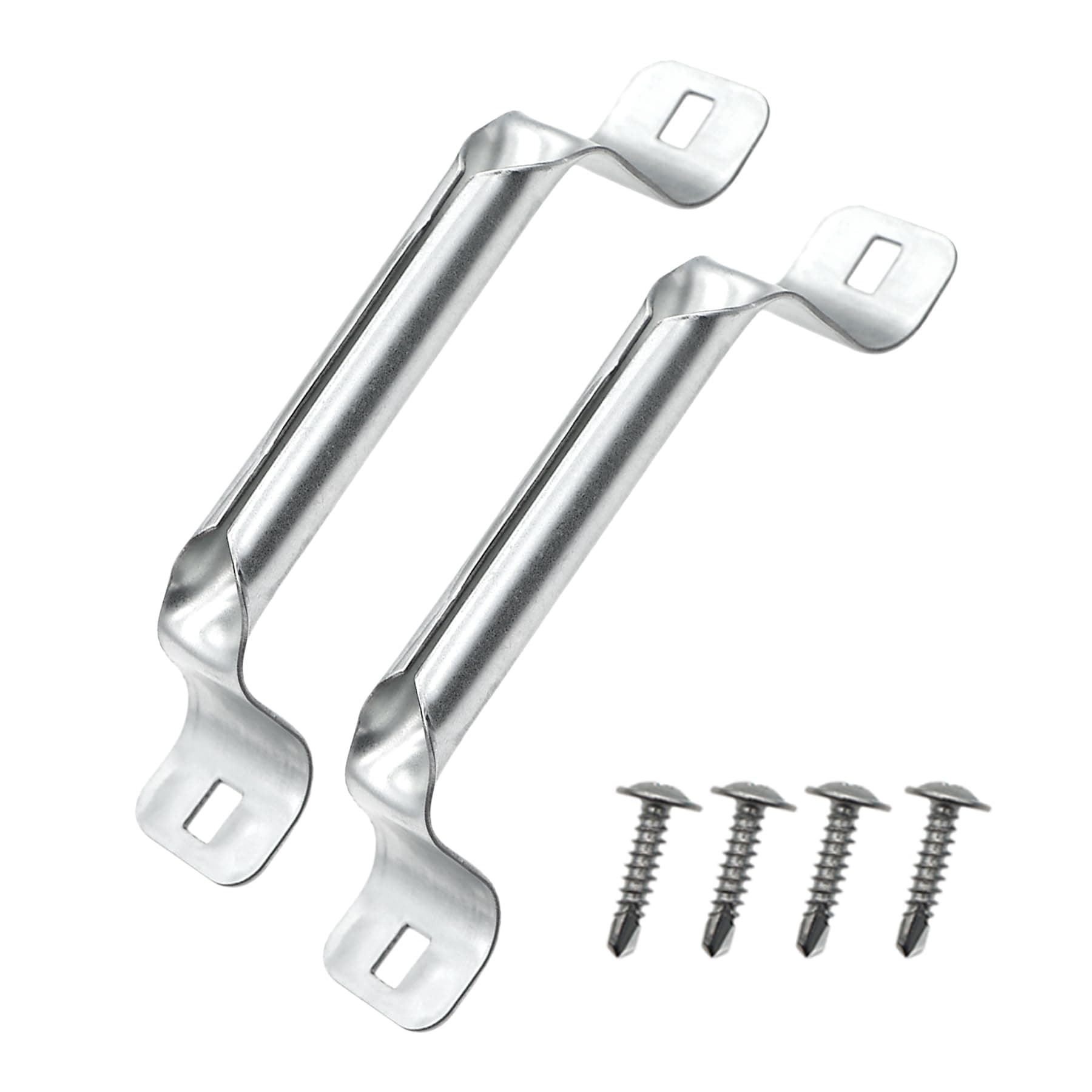 Heavy Duty Garage Door Lift Handle, 2 Pack Rolled Grip Lift Handle, Compatible with All Residential Doors