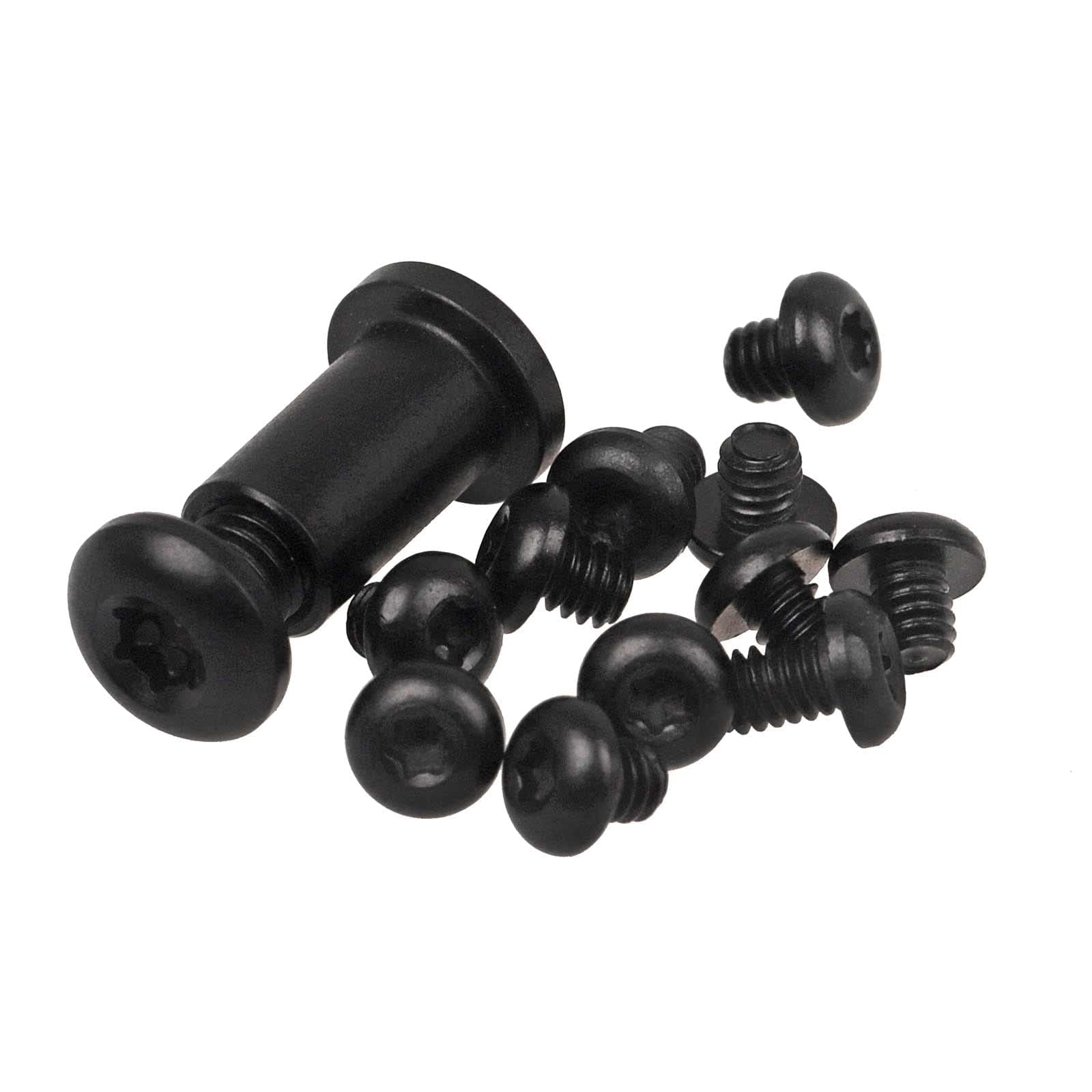 A.I.FORCE 13Pcs Custom Titanium Alloy Torx Screw and Pivot Set for Benchmade 535 BUGOUT, Includes Handle and Pocket Clip Screws (Black)