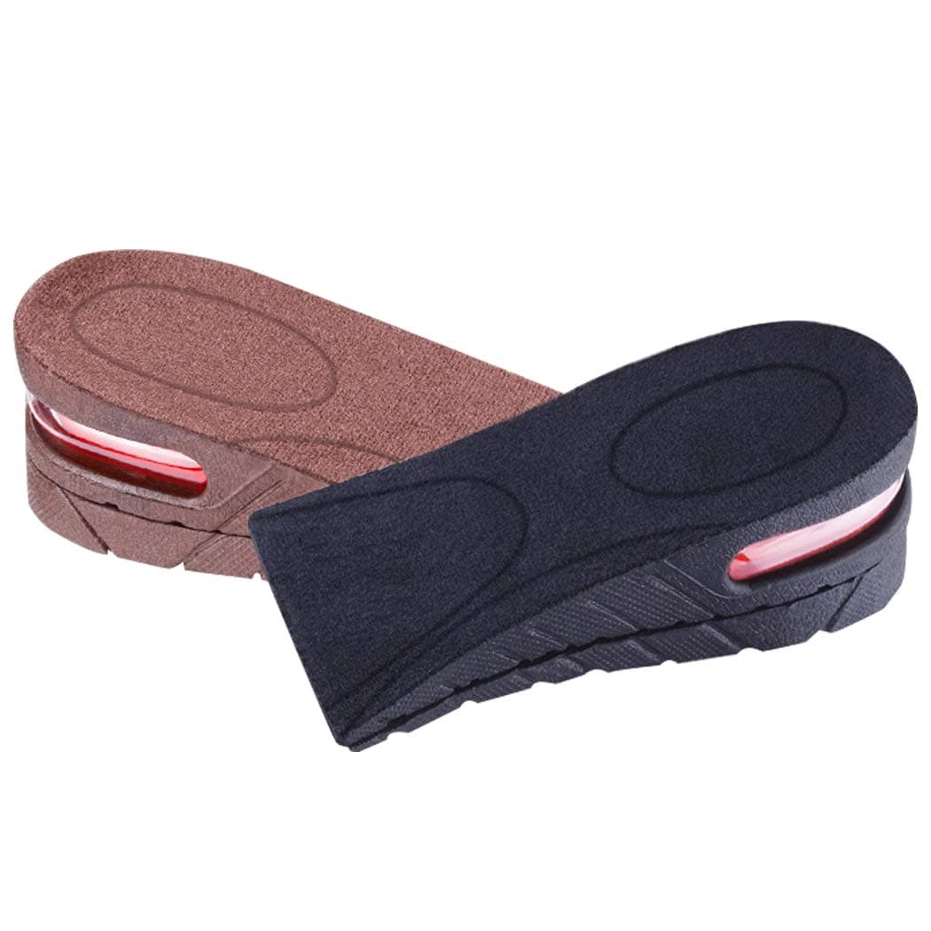Increase Insole 3 Layer Height Shoes Heel Full Insert Lift Elevator Air Cushion Pad 9cm (Approximately 3.5 inches)