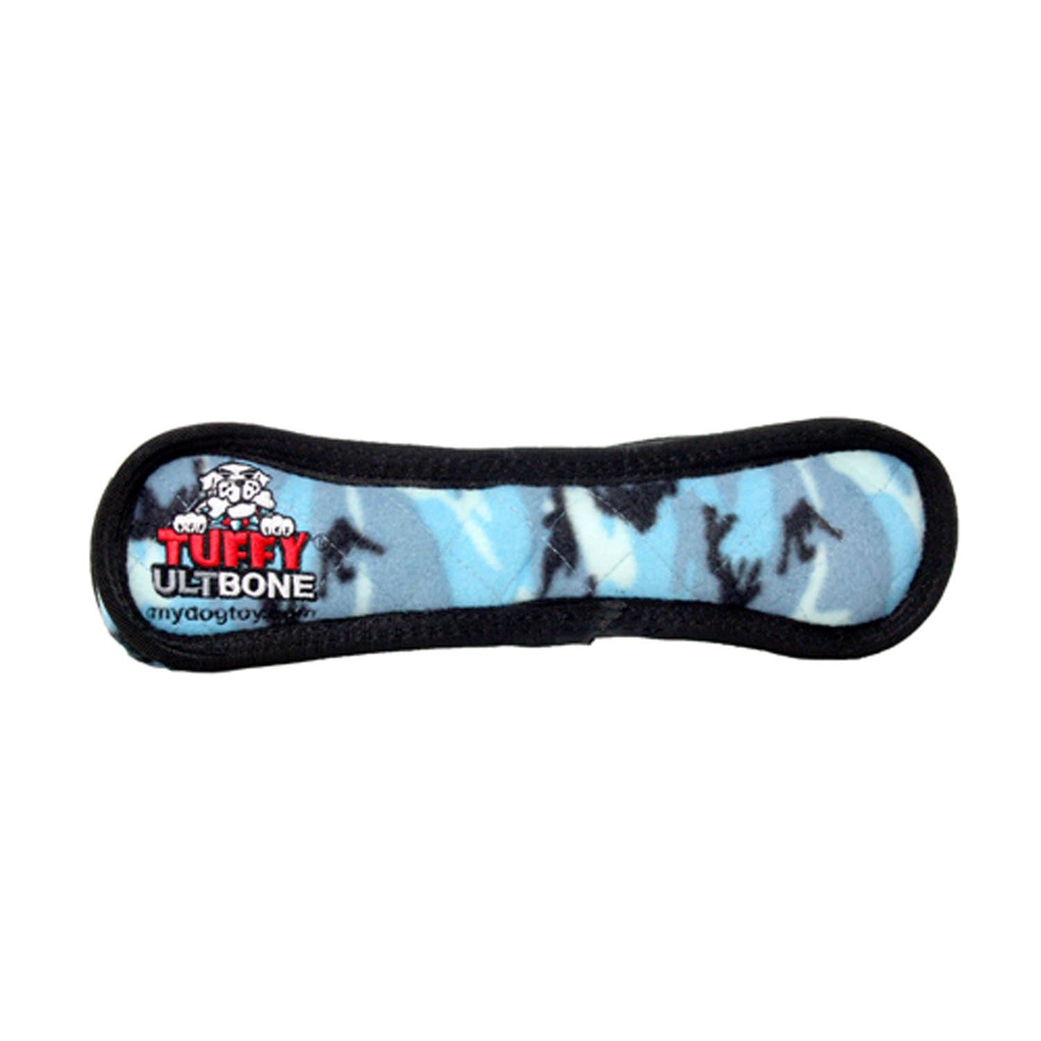 TUFFYUltimate Bone Camo Dog Toy, Blue