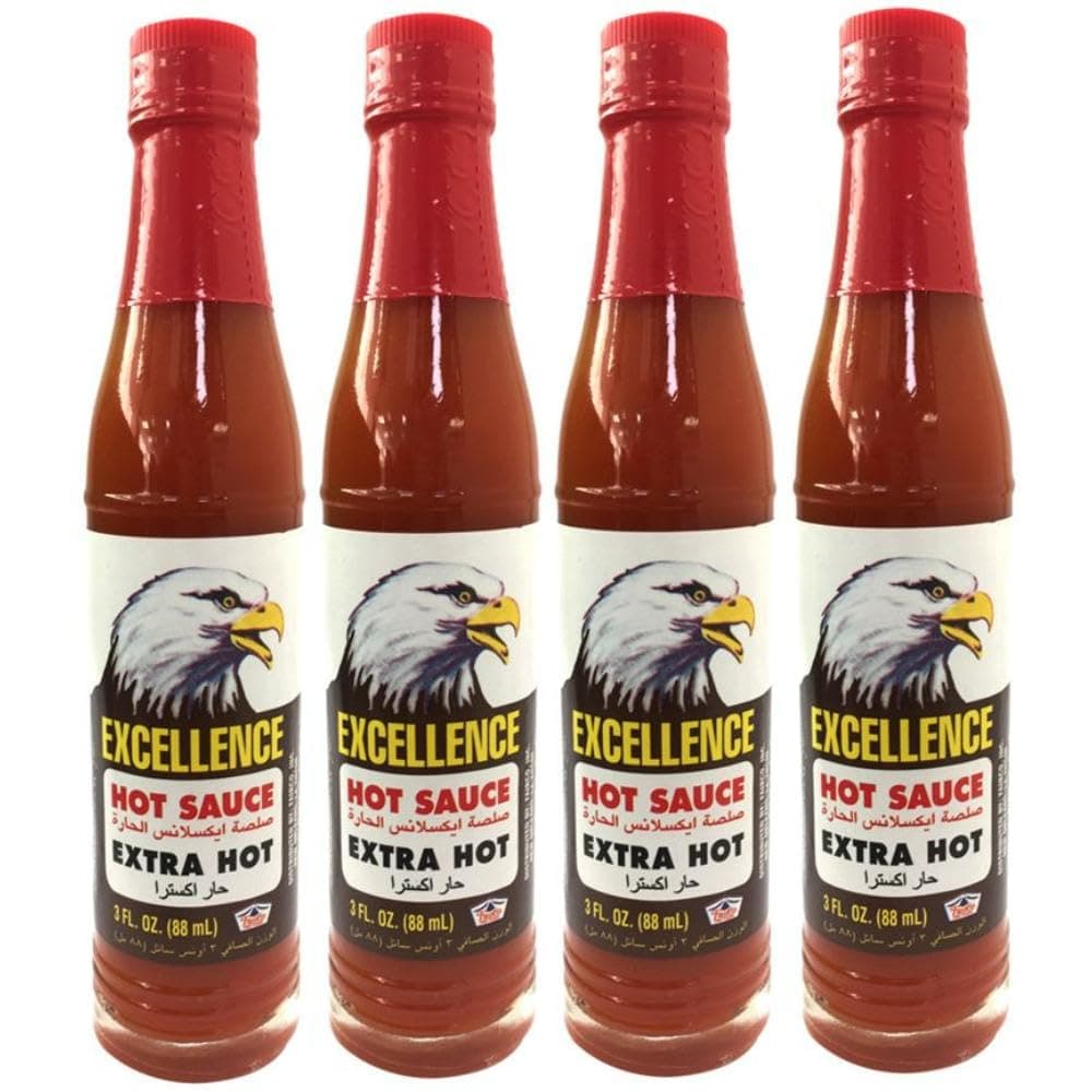 Excellence Extra Hot Pepper Sauce 4 x 88 ml