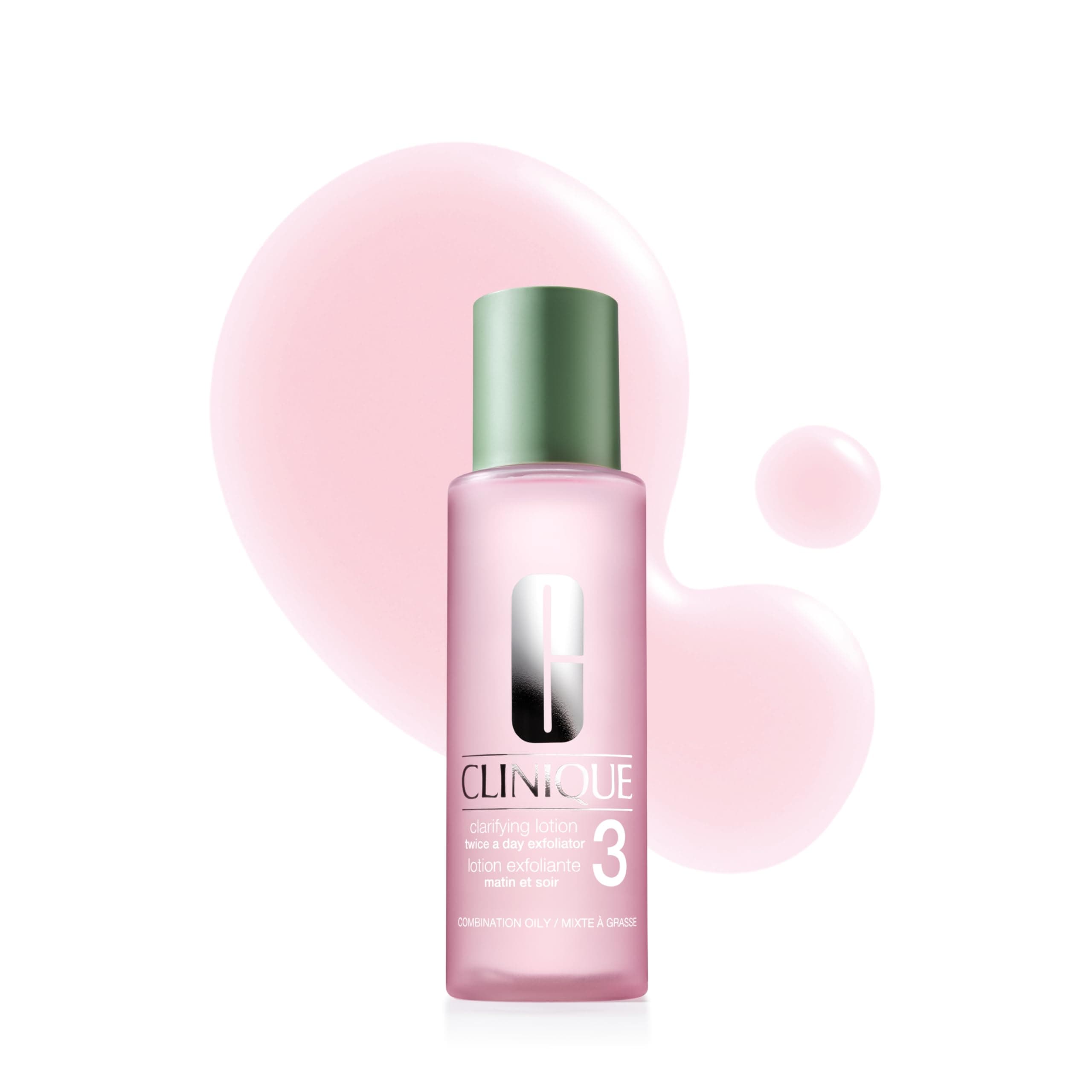 3-Step Clarifying Lotion Face Exfoliator 3 | Toner With Witch Hazel + Salicylic Acid | For Combination Oily Skin Types