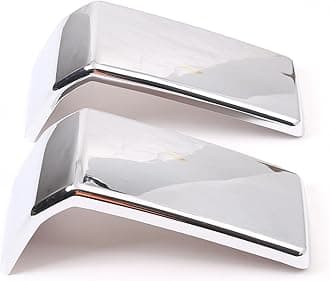 Front Bumper Panel Trim Cover Compatible for Mercedes Benz G-Class W463 G500 G55 AMG G63 2019 2020 2021 2022 2023 2024 ABS Front Bumper Decor Cover Trim Exterior Accessories (Bright Silver)