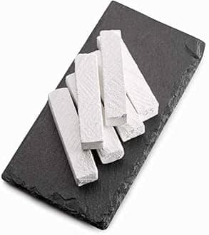Brighty Slate Bar Slate Pencil Stone 2kg Billards Chalk Box (25 Sticks)