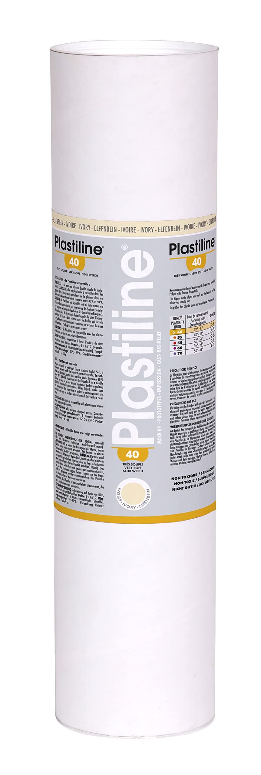 Herbin Plastiline, Polyurethane, Ivoire, 5 Kg